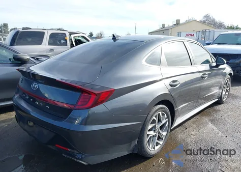 2021 Hyundai Sonata Sel из США, поврежденный, VIN 5NPEL4JA0MH074085